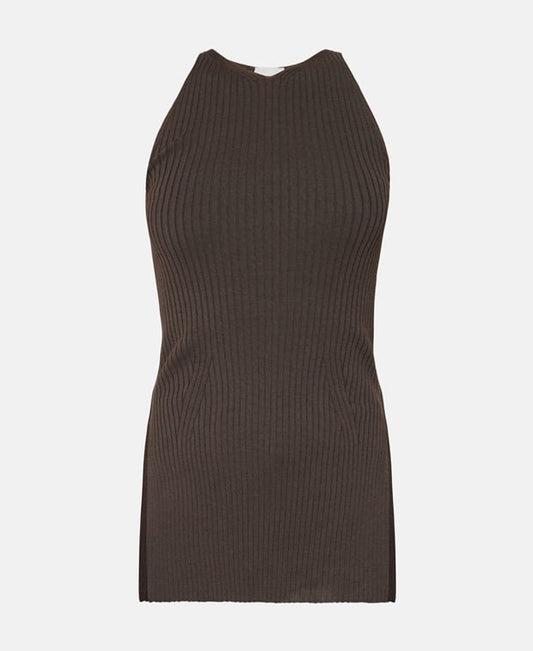 Nanushka Sleeveless top Anthracite