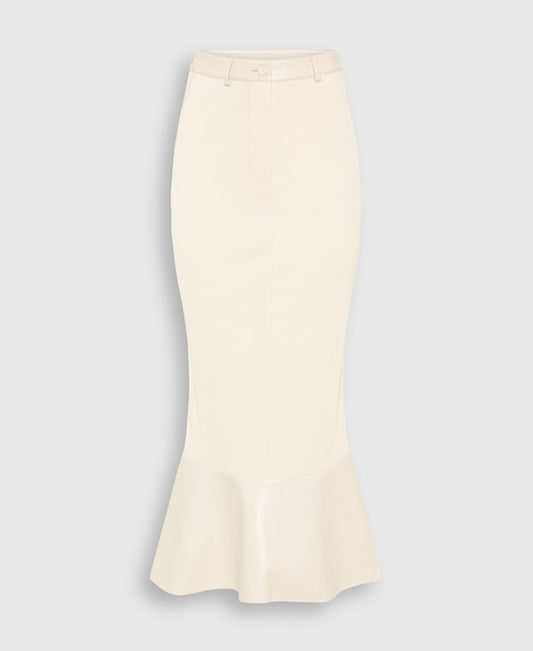 Nanushka Knitted skirt Greige