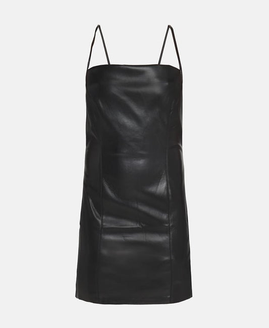 Nanushka Leather-look dress Jorie
