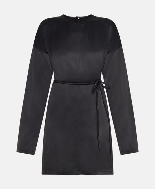 Nanushka Satin dress Black