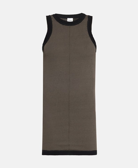 Nanushka Wool-blend dress Anthracite
