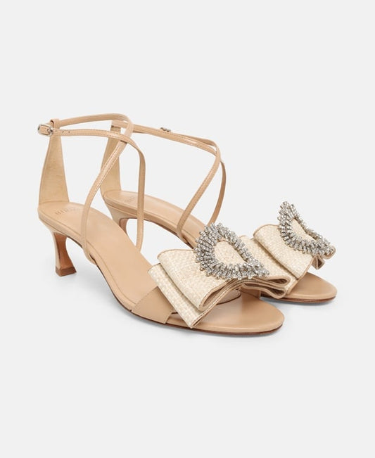Alexandre Birman Maddie Summer Heeled sandals Soft Beige