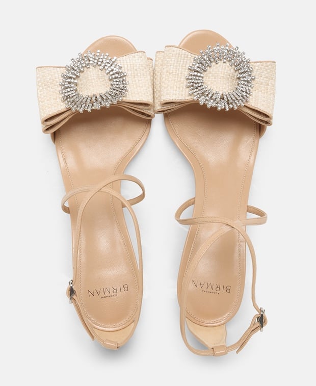 Alexandre Birman Maddie Summer Heeled sandals Soft Beige