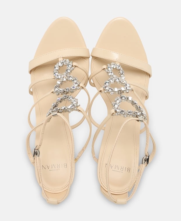 Alexandre Birman Alice Ankle strap sandals Champagne