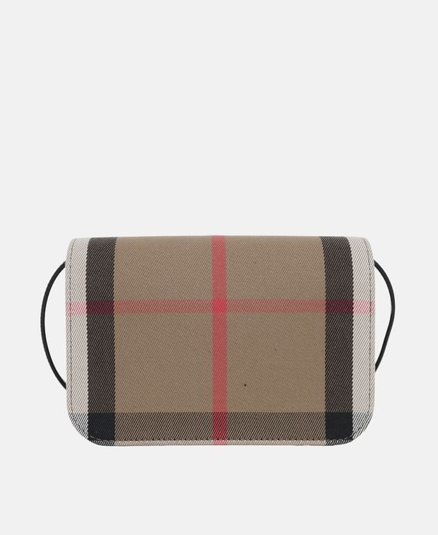 Burberry Leather cross body bag Black