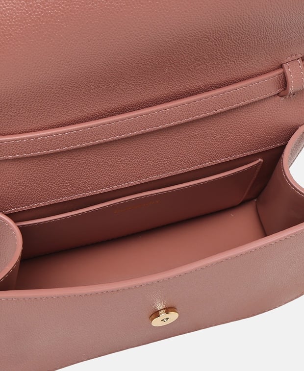 Burberry Leather cross body bag Putty