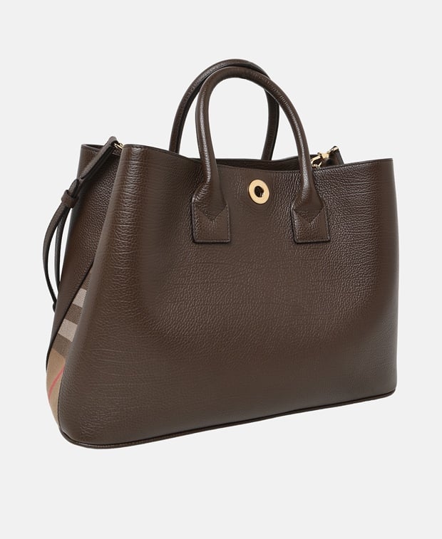 Burberry Bermondsey Leather handbag Dark Brown