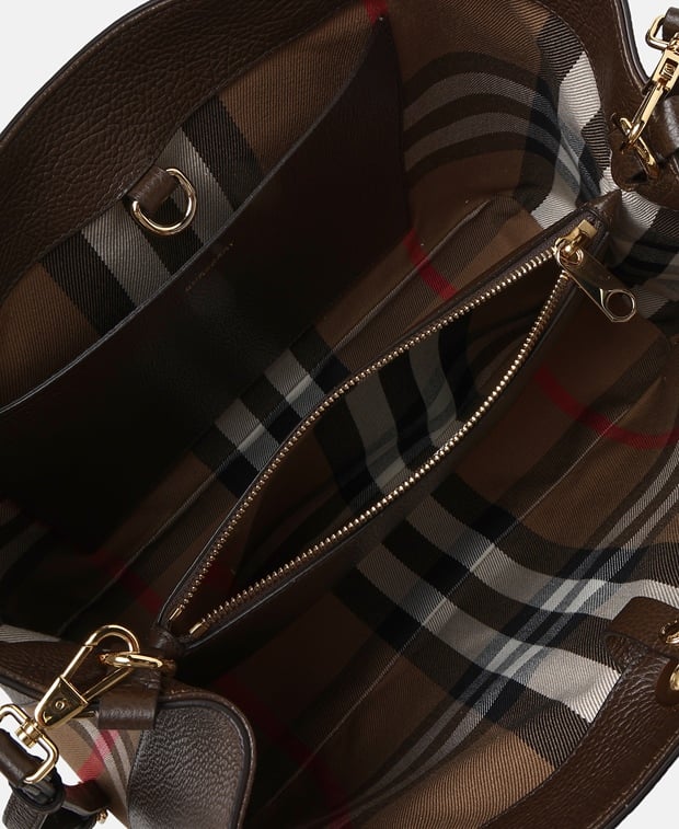 Burberry Bermondsey Leather handbag Dark Brown