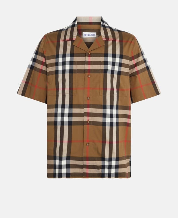 Burberry Short-sleeved shirt Tan