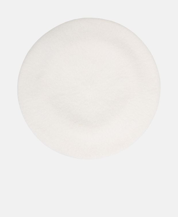 Maison Margiela Wool hat Oatmeal