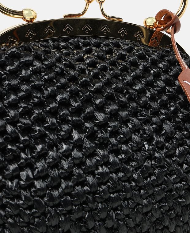 Maison Margiela Leather clutch Black