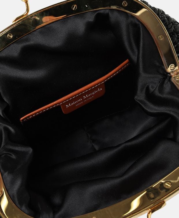 Maison Margiela Leather clutch Black