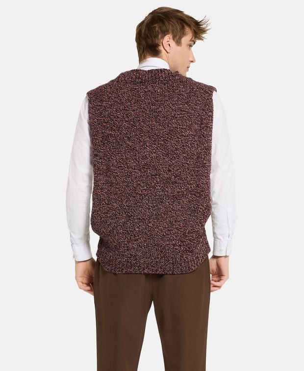 Maison Margiela Wool slipover Bordeaux