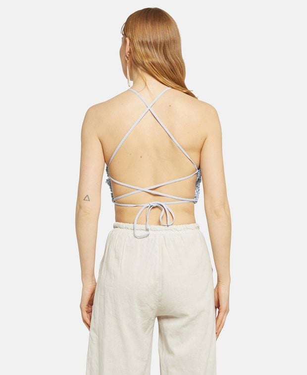 CULT GAIA Crochet top Regina