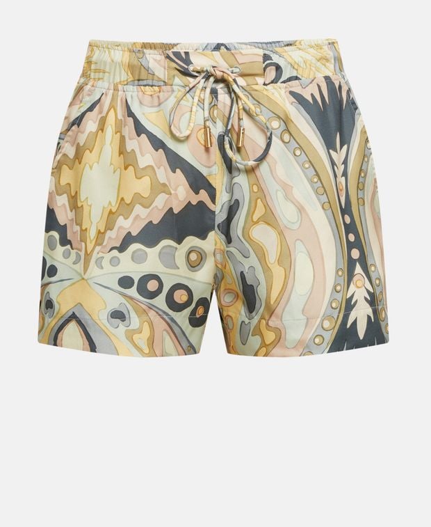 CULT GAIA Silk-blend shorts Oby