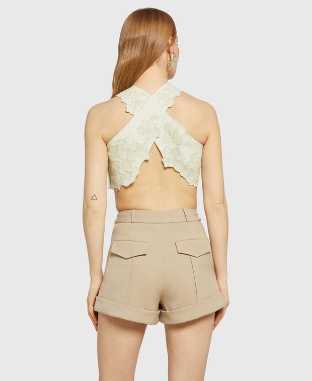 CULT GAIA Linen top Matias