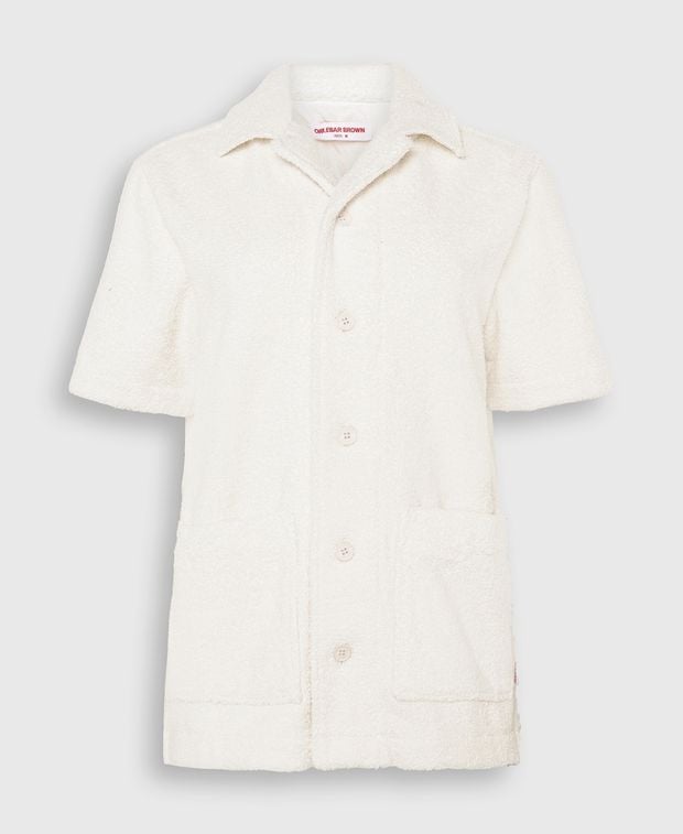 Orlebar Brown Short-sleeved shirt Putty