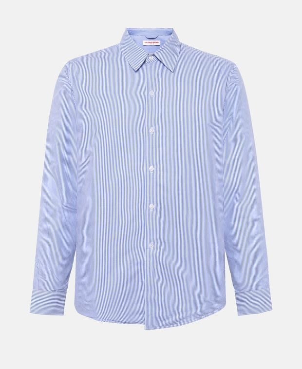 Orlebar Brown Long-sleeved shirt Slate Blue