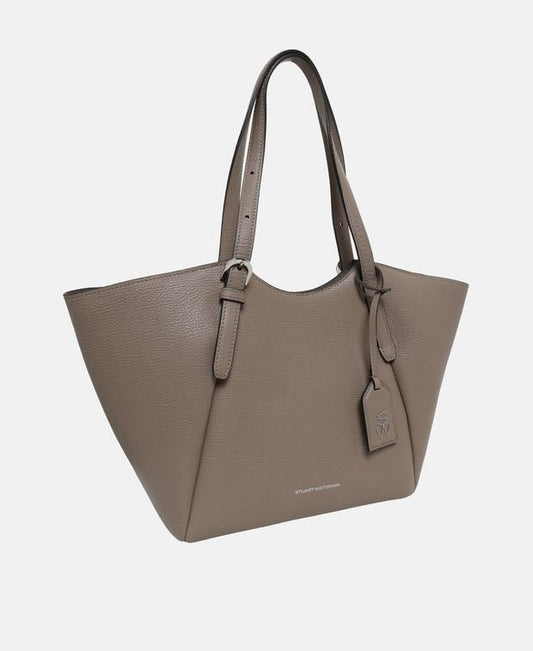 Stuart Weitzman Gogo Leather shopper Sand