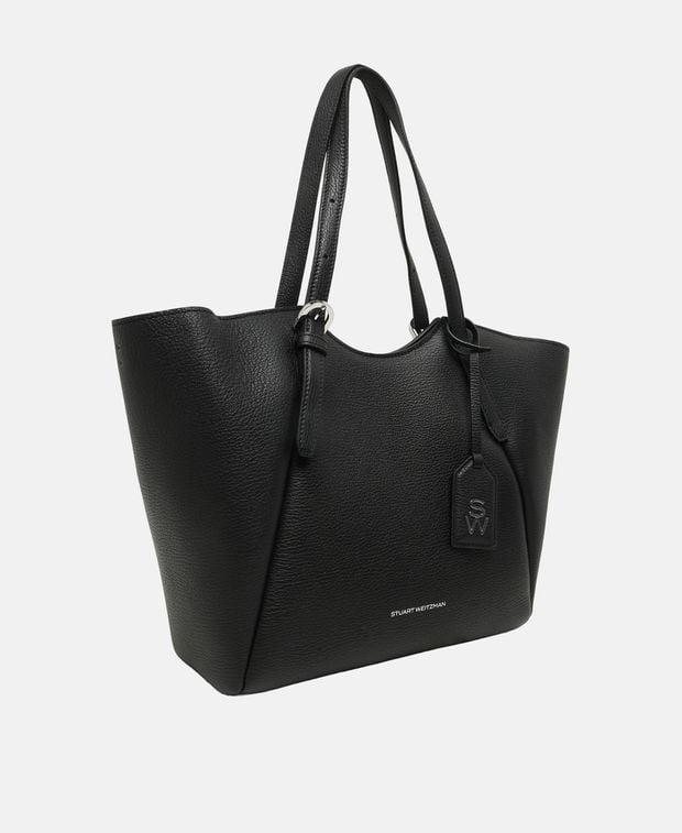 Stuart Weitzman Gogo Leather shopper Black