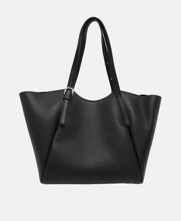 Stuart Weitzman Gogo Leather shopper Black