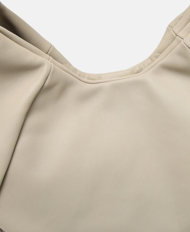 Stuart Weitzman Moda Leather shoulder bag Oatmeal