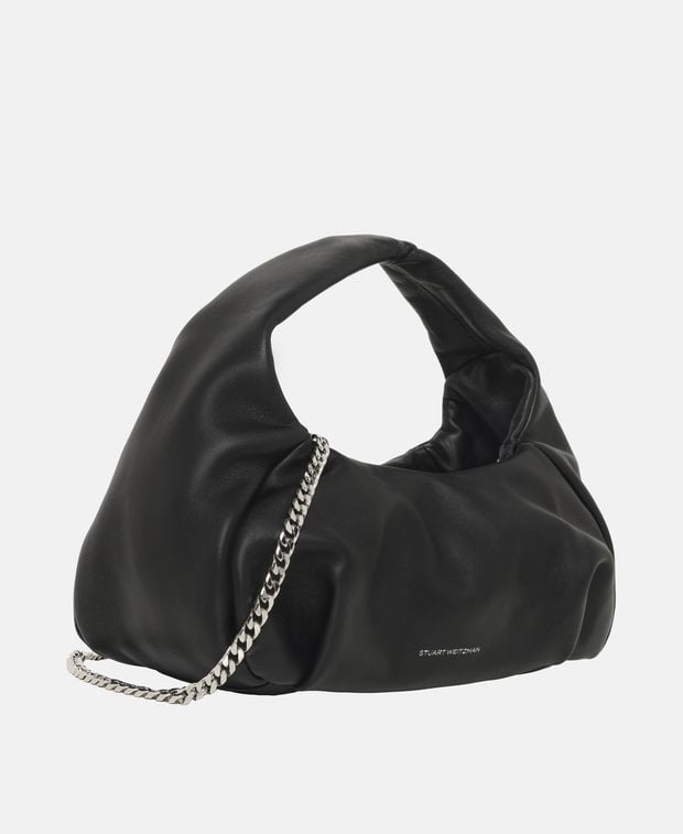 Stuart Weitzman Moda Leather handbag Black