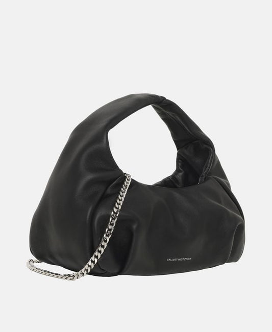 Stuart Weitzman Moda Leather handbag Black