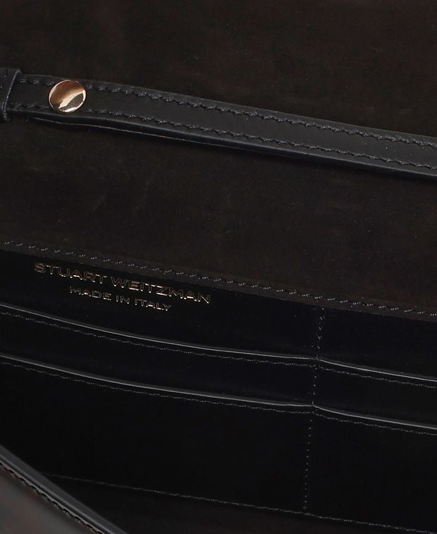 Stuart Weitzman Leather clutch Posh