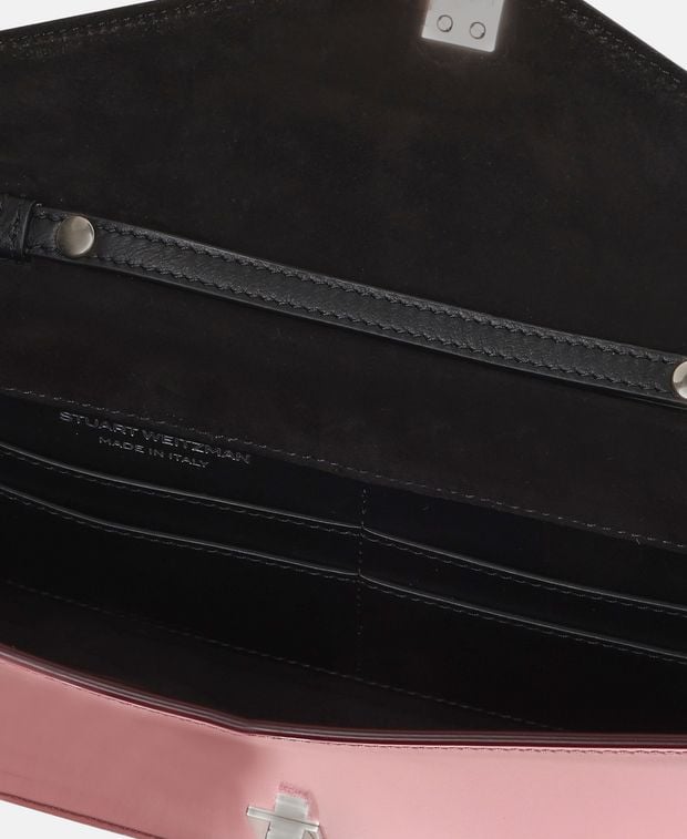 Stuart Weitzman Leather clutch Posh