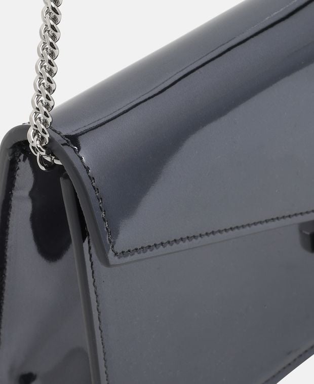 Stuart Weitzman Leather clutch Posh