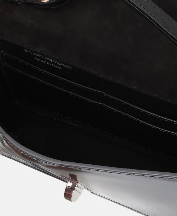 Stuart Weitzman Leather clutch Posh