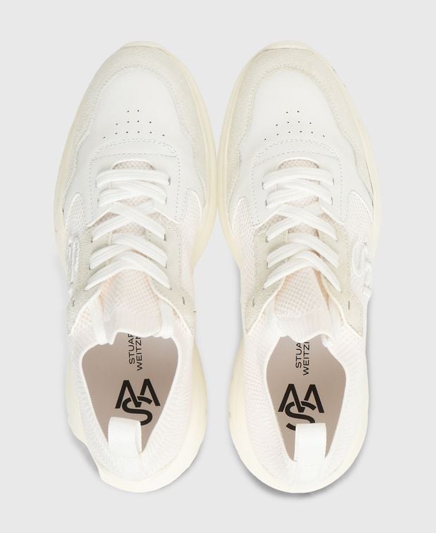 Stuart Weitzman 5050 Sneakers White