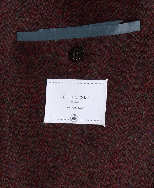Boglioli Wool suit jacket Bordeaux