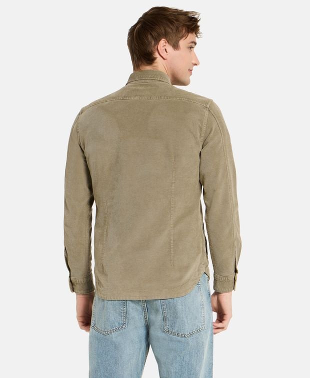 Boglioli Corduroy shacket Green
