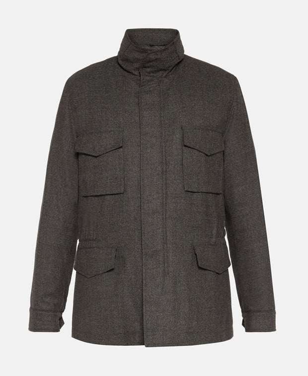 Boglioli Wool jacket Dark Grey
