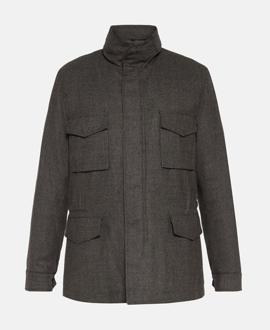 Boglioli Wool jacket Dark Grey
