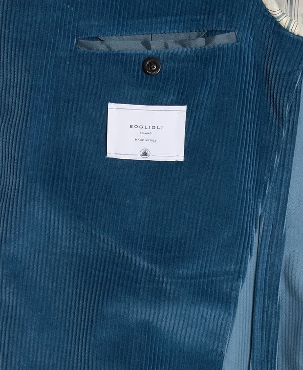 Boglioli Corduroy suit Blue