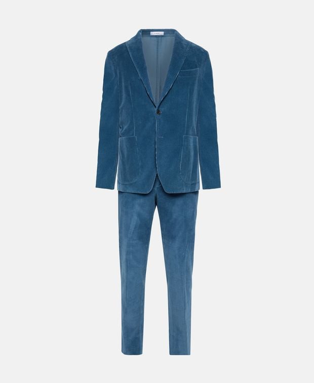 Boglioli Corduroy suit Blue