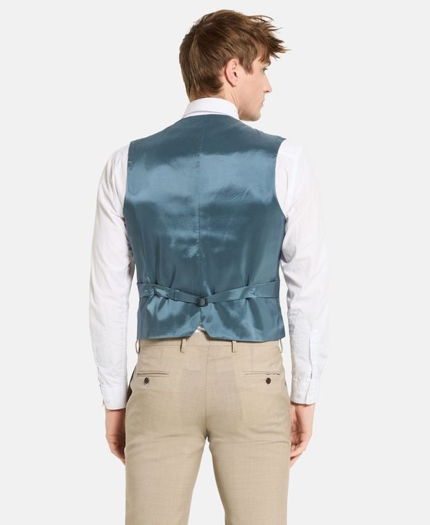 Boglioli Wool-blend vest Brown