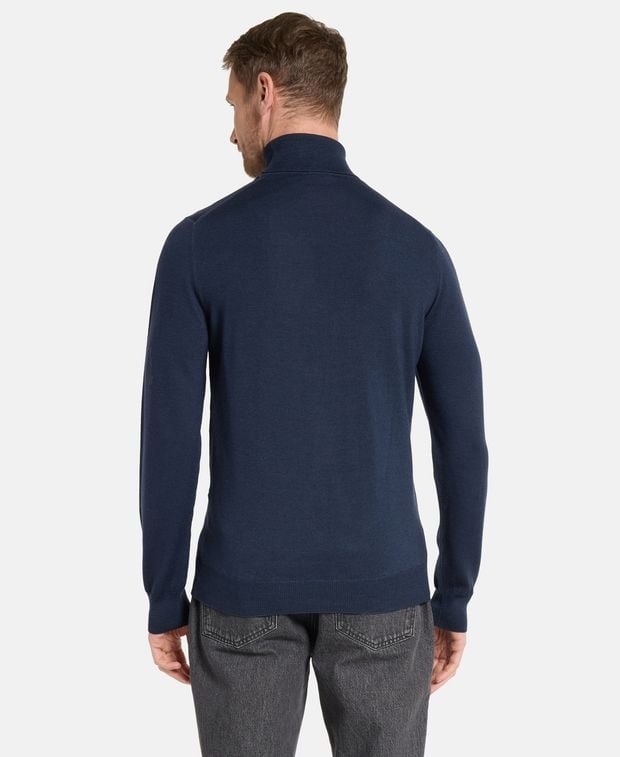 Boglioli Rollneck longsleeve Navy