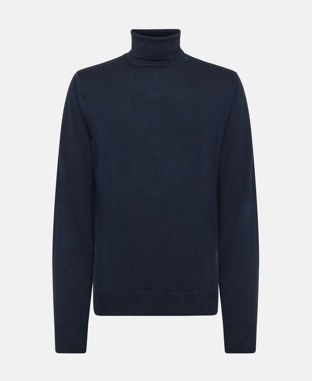 Boglioli Rollneck longsleeve Navy
