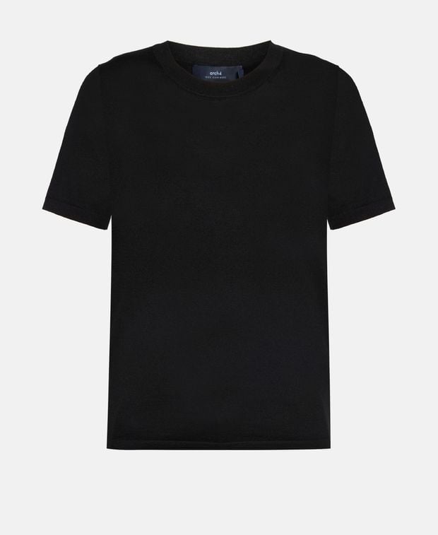 arch4 Cashmere short-sleeved pullover Emberlynn