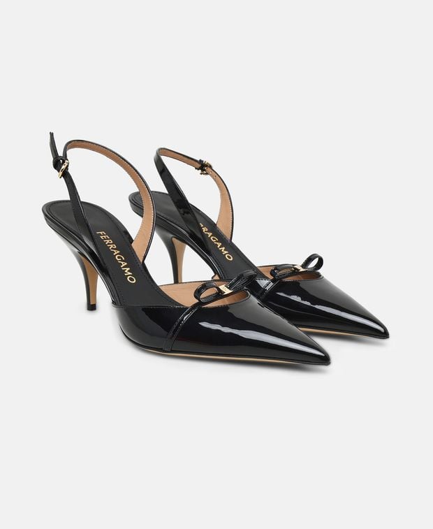 Salvatore Ferragamo Gylla Slingback pumps Black