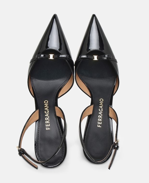 Salvatore Ferragamo Gylla Slingback pumps Black