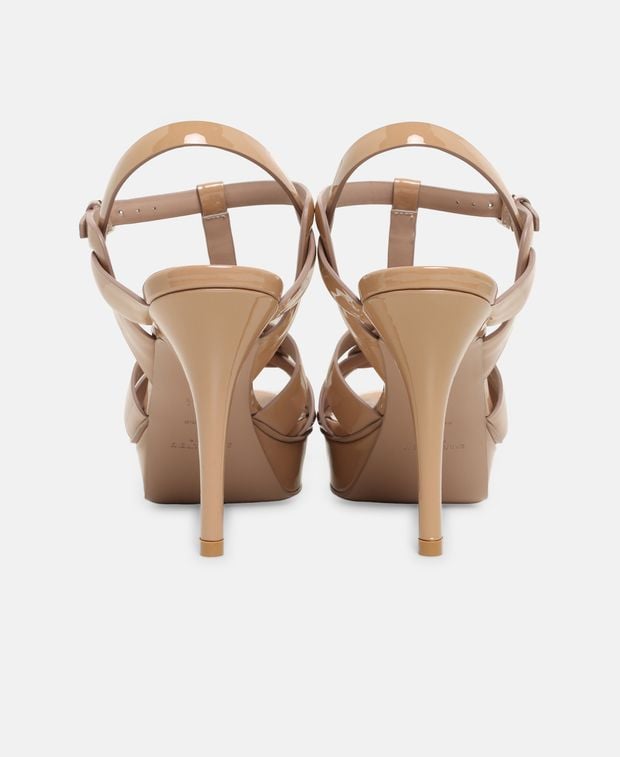 Saint Laurent Tribute 75 Heeled sandals White