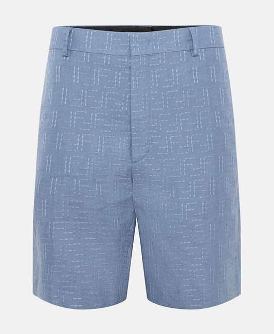 Fendi Linen-blend shorts