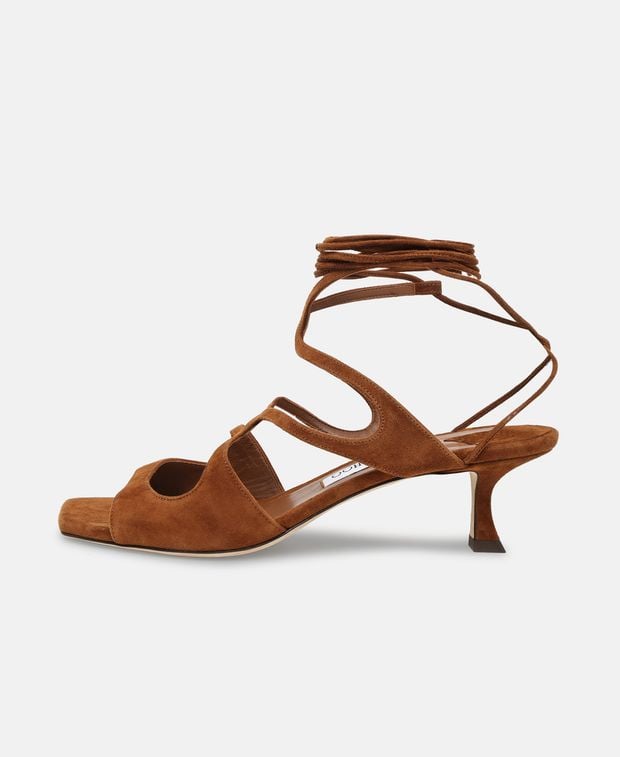Jimmy Choo Sandals with calf lacing