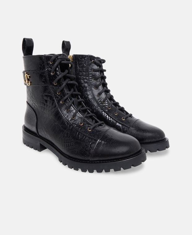 Jimmy Choo Lace-up ankle boot Cayo Flat