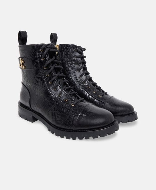 Jimmy Choo Lace-up ankle boot Cayo Flat